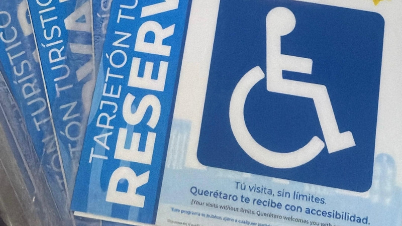CAPTA pone a disposición de visitantes, tarjetones temporales de estacionamiento para personas con discapacidad 