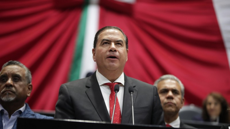 Mejía Berdeja llama a celebrar siete años de transformación y unidad nacional 