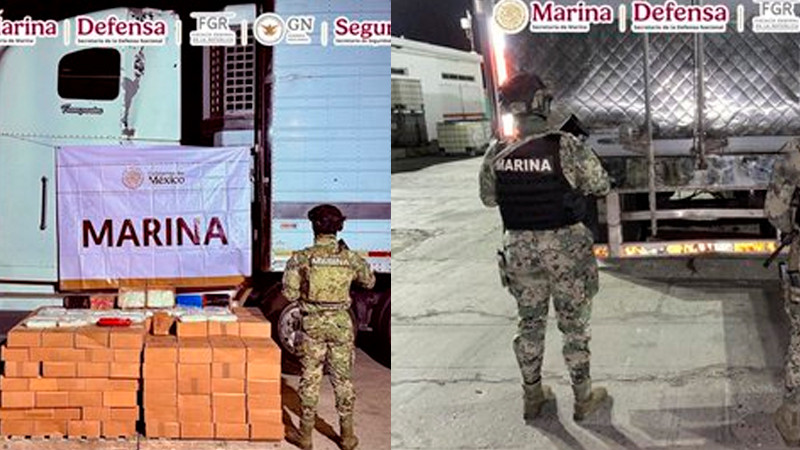 Aseguran más de 600 kilos de estupefacientes en el puerto de Mazatlán, Sinaloa 