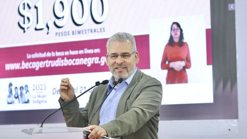 Beca Gertrudis Bocanegra abatirá la deserción; apoyará a más de 98 mil universitarios en Michoacán 