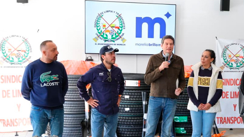 Reconoce Sindicato de Limpia y Transportes respaldo y apoyo de Alfonso Martínez 