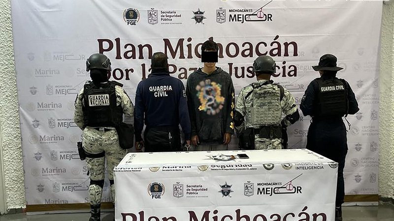 Resultados del Plan Michoacán por la Paz y la Justicia: 8 detenidos y dos campamentos delictivos desmantelados en tres días 