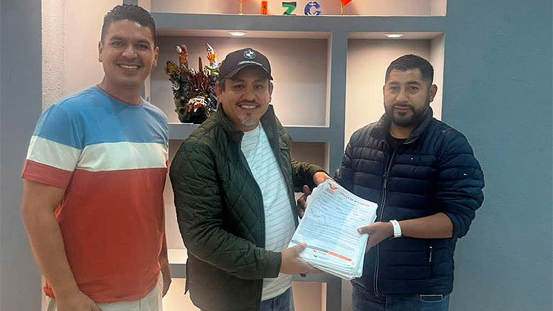 Movimiento Ciudadano fortalece su estructura en Michoacán; Villa Morelos entrega nuevas afiliaciones 