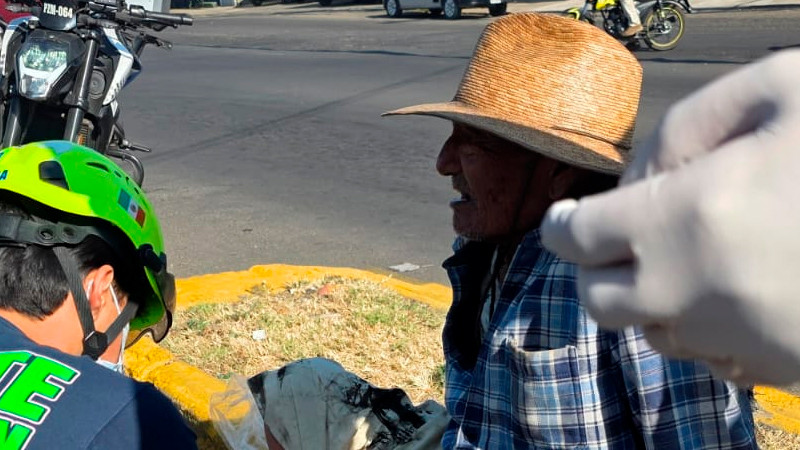 Atropellan a adulto mayor en Zamora, Michoacán 