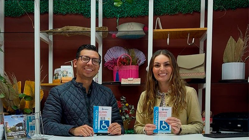 Anuncian el tarjetón para personas con discapacidad para procurar un destino más accesible, justo y equitativo en el municipio de Querétaro 