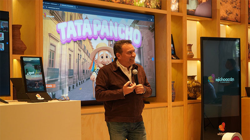  Sectur inaugura 120 kioskos digitales para promocionar actividades en Michoacán 