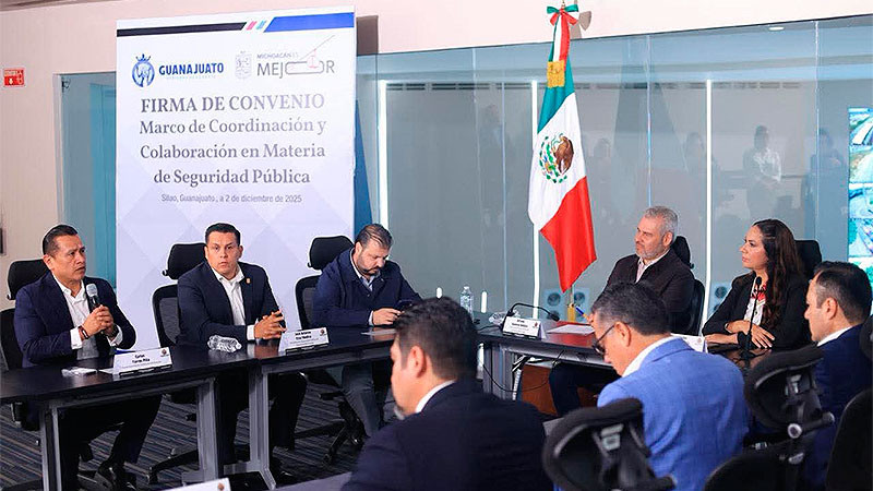 Convenio con Guanajuato permitirá avanzar en acciones que mejoren la investigación, atención y respuesta institucional en los desafíos de seguridad: Torres Piña 