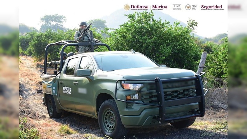 Inhabilitan siete tomas clandestinas en Michoacán como parte de mega operativo federal 