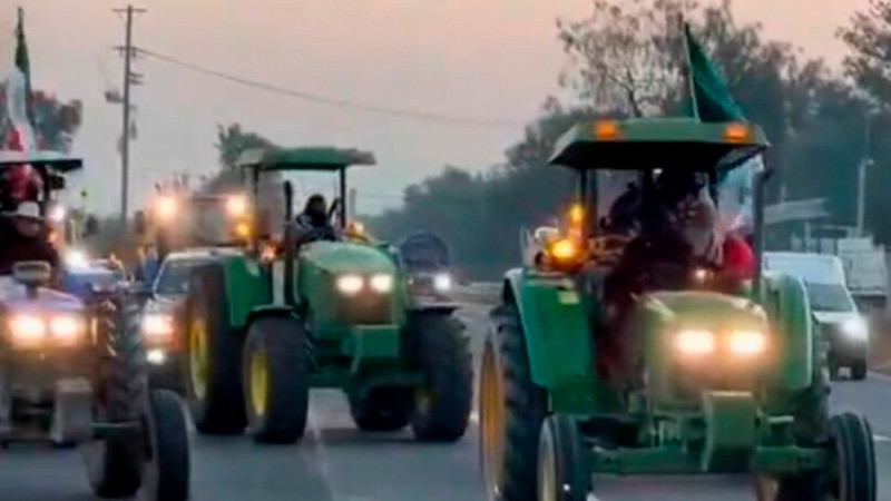 Agricultores retoman casetas en 7 estados; protestan contra Ley de Aguas 