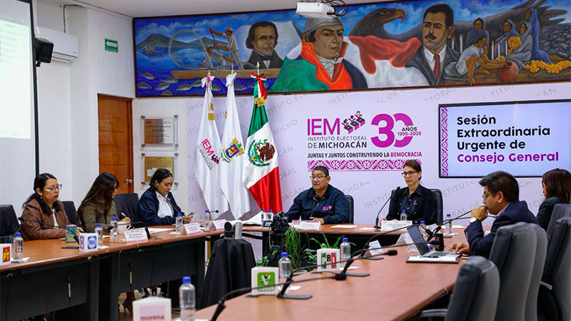 Válida el IEM Consulta para la renovación del Concejo Comunal de Carapan 2026–2028 