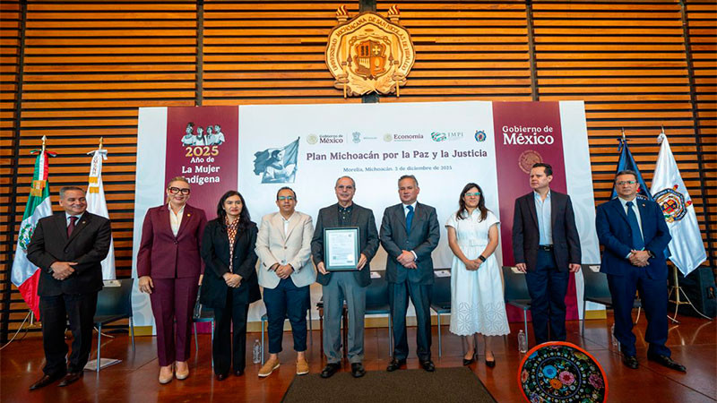 UMSNH líder en patentes en el estado, destaca el IMPI; otorga siete nuevos Títulos de Patente a la casa de estudios 