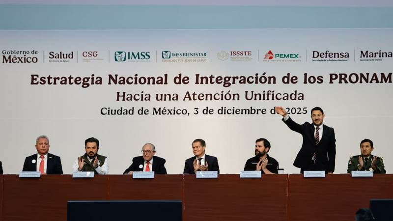 Los PRONAM son un acto de humanismo y responsabilidad con la salud de las y los mexicanos: Martí Batres 