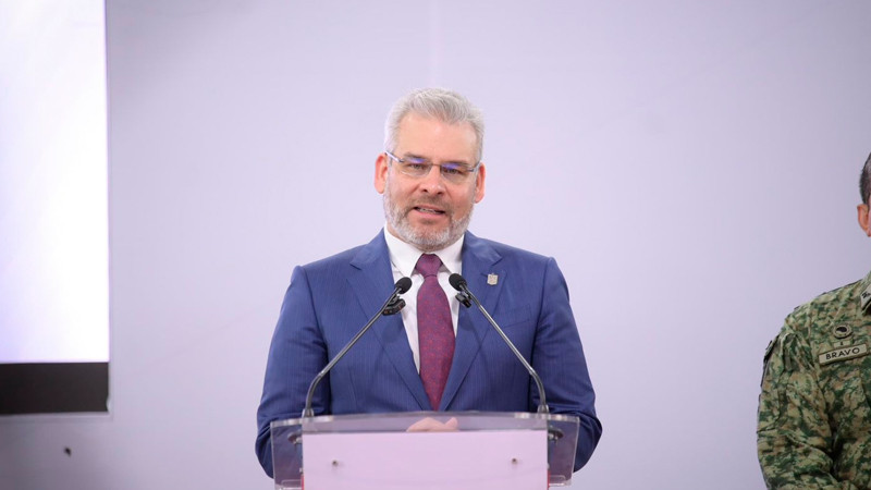 Plan Michoacán logra la cifra de homicidios más baja en 10 años: Bedolla 