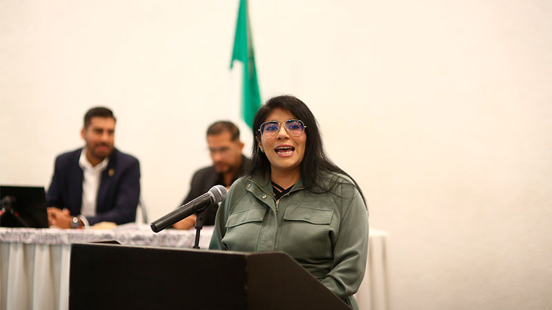  Vanhe Caratachea busca evitar la usurpación de candidaturas para mujeres en Michoacán 