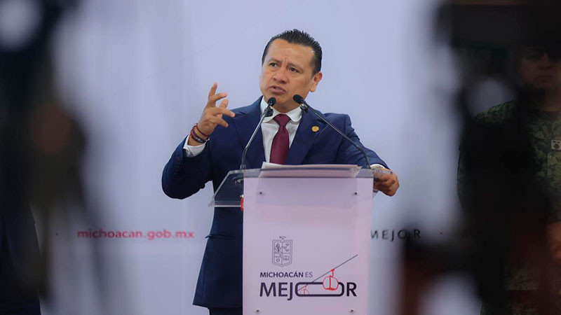 Logra Michoacán reducción histórica en homicidio doloso después de 9 años: Torres Piña 