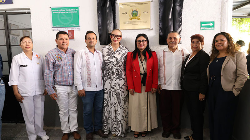 Desde las aulas se gesta la paz en Michoacán, pronuncia Yarabí Ávila en Apatzingán  