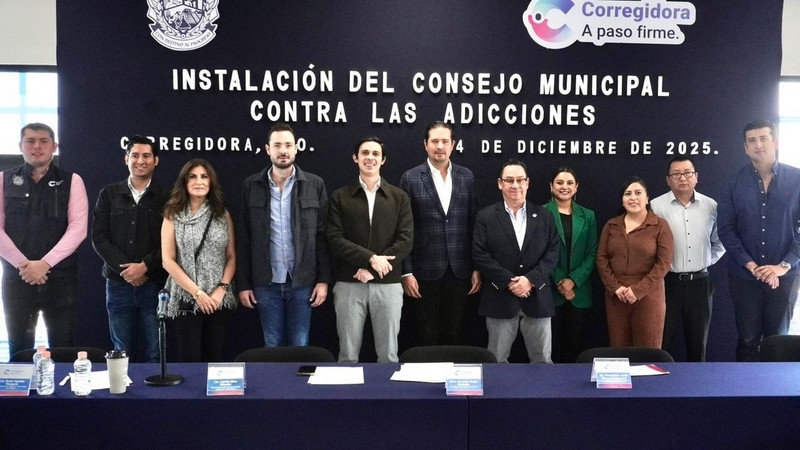 Queda instalado el Consejo Municipal Contra las Adicciones de Corregidora, Querétaro 