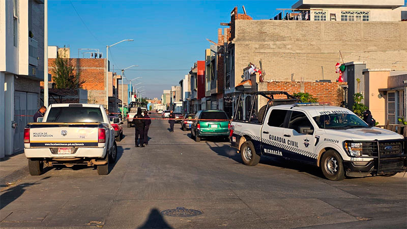 Balean domicilio del Fraccionamiento Acanto I en Zamora, Michoacán; presuntamente privaron de la libertad a un joven 