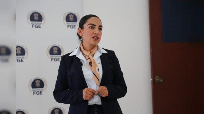 Histórico relevo: Tammi Anguiano se convierte en la primera mujer en dirigir la Unidad Antisecuestros en Michoacán 