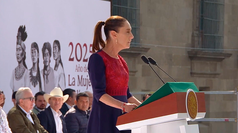 "No vencerán al pueblo de México ni a su presidenta", exclama Sheinbaum en séptimo aniversario de la 4T en el Poder 