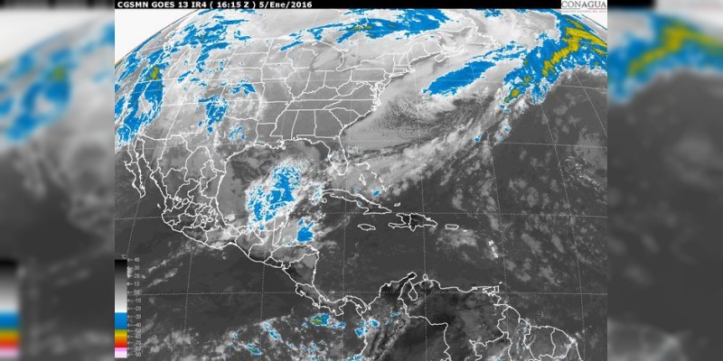 La Quinta Tormenta Invernal y el Frente Frío No. 24 generarán ambiente frío, lluvias y vientos fuertes en el noroeste de México 
