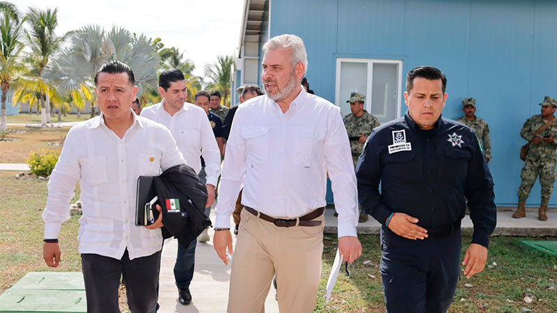 Supervisa Bedolla en Coahuayana, atención a víctimas 