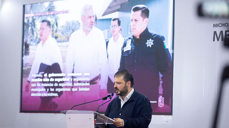 Despliega Gobierno de Michoacán atención inmediata a víctimas tras explosión en Coahuayana; FGR atrae investigación: Raúl Zepeda 