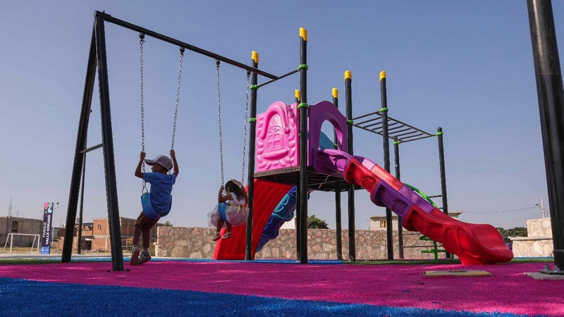 Chepe Guerrero entrega nuevo parque público en Corregidora, Querétaro 