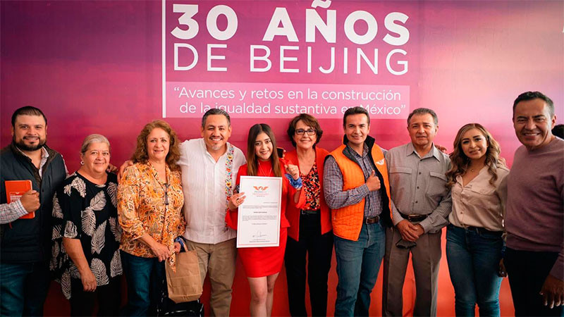 Víctor Manríquez convoca a fortalecer la agenda de género en el marco de los 30 años de Beijing 