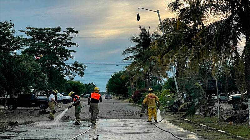  PC Michoacán realiza labores de seguimiento y atención en Coahuayana 