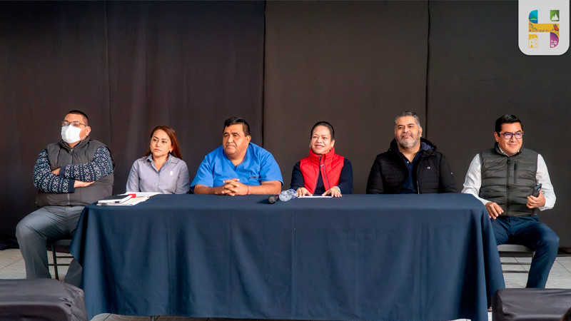 Jeovana Alcántar, encabezó la reunión de trabajo para analizar el Proyecto del Programa Municipal de Salud Pública del Municipio de Hidalgo 