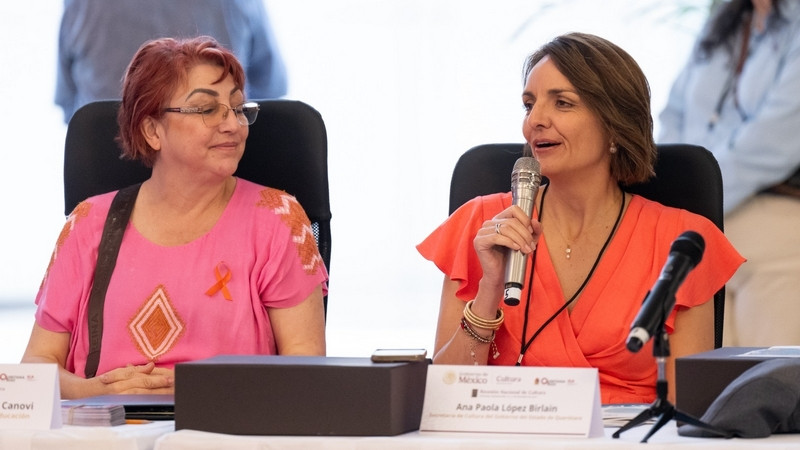 Presente López Birlain en la Reunión Nacional de Cultura en Chetumal, Quintana Roo 