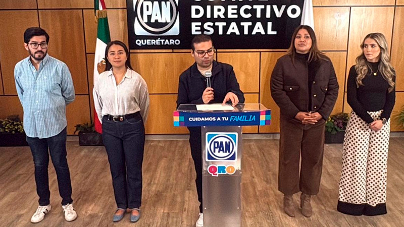 Desde que llegó Morena al poder solo crece la corrupción, la impunidad, la inseguridad y el miedo: PAN Querétaro 