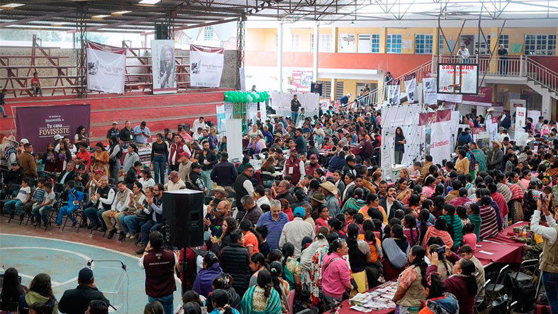  Arranca Feria del Bienestar en Capácuaro: Segob 