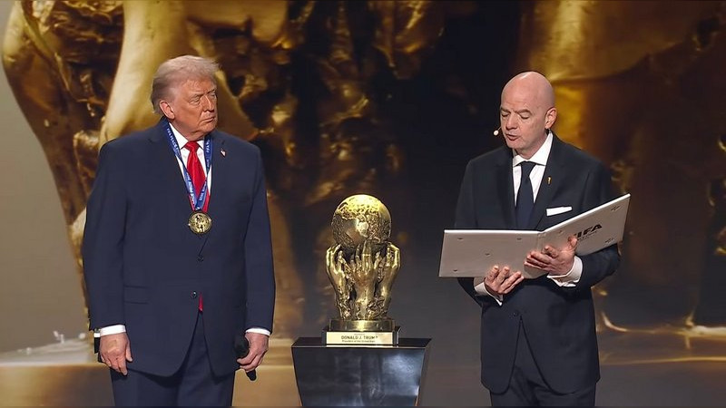 Señalan a Infantino de quebrantar las reglas de ética de la FIFA para beneficiar a Donald Trump 