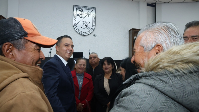 Gobernanza en Querétaro pone al centro la paz social, el respeto a la ley y la cercanía con la gente: Eric Gudiño 