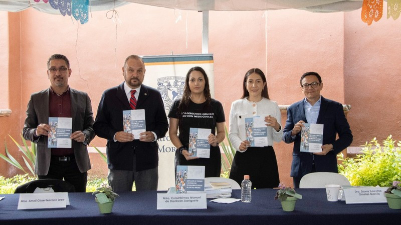 Presenta TEEMICH el libro: "Compilación de Tratados e Instrumentos Internacionales Básicos en Derechos Humanos" 