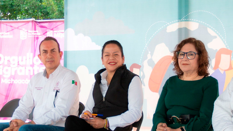 Jeovana Alcántar encabezó el acto conmemorativo del Día Internacional del Migrante 