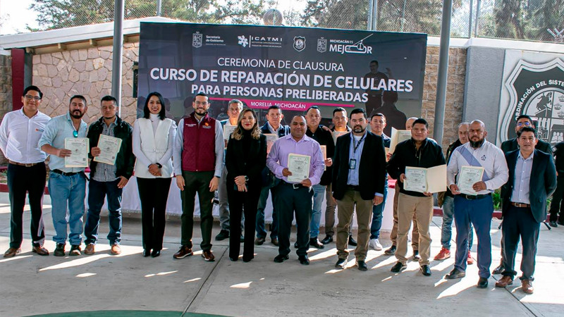 Preliberados del Sistema Penitenciario adquieren instrucción técnica para emprender negocios 