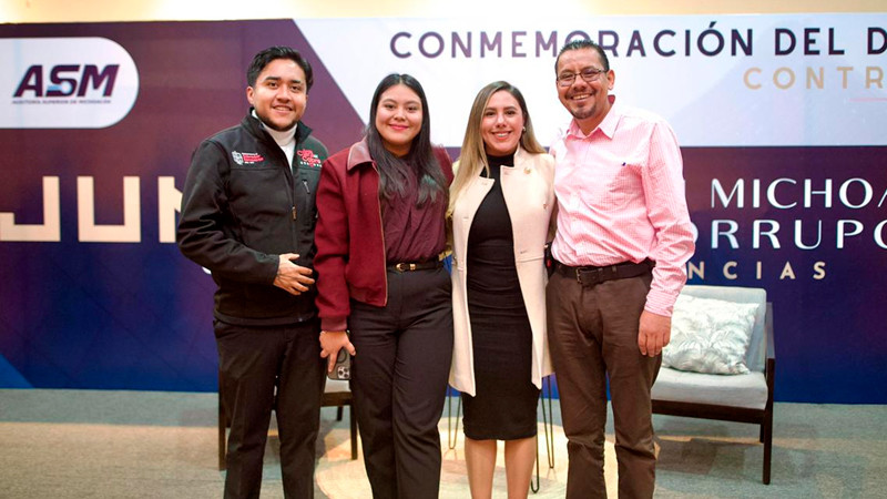 Dayana Pérez participa en el encuentro “Juntos por un Michoacán sin Corrupción” 
