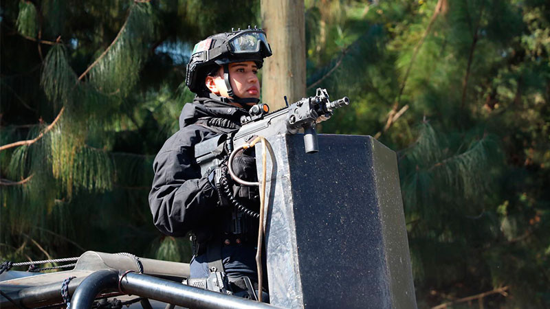 Refuerzan a la GC con más de mil armas, cartuchos y cargadores; Plan Michoacán reforzará la SSP 