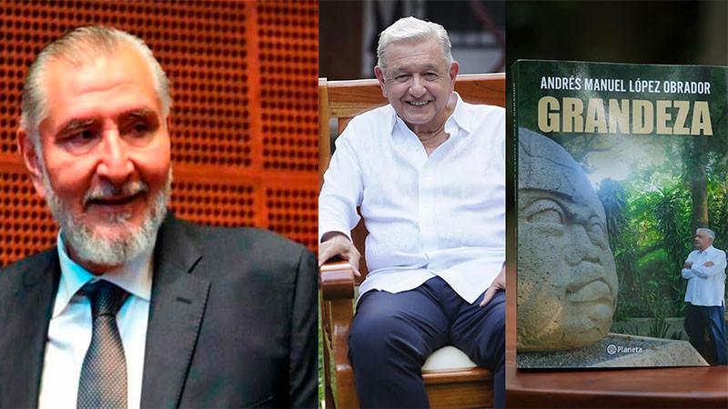 Compra Adán Augusto López 7 mil ejemplares del libro de AMLO; dice que los adquirió con un gran descuento y los pagó con sus ahorros 