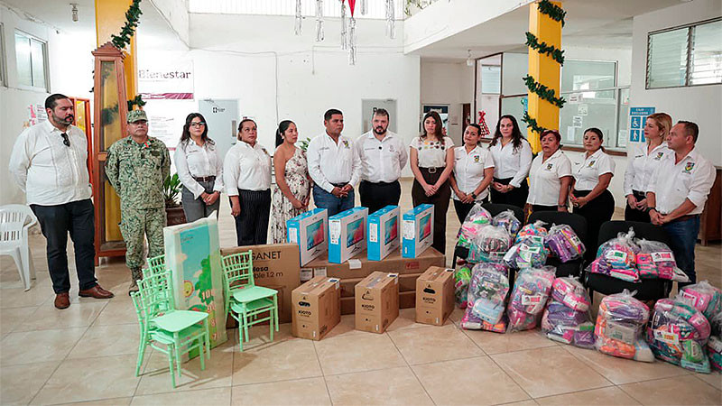 Gobierno de Michoacán refuerza respaldo a Coahuayana con acciones de atención y apoyo comunitario 