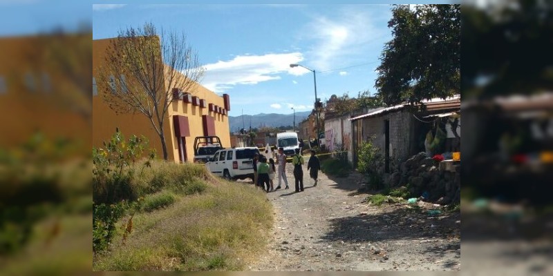 Hallan sin vida a un hombre en Morelia; lo asesinaron a tiros 