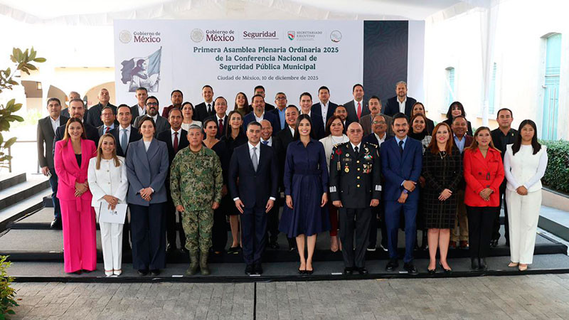 "Colaboración con los municipios, es un pilar fundamental de la Estrategia Nacional de Seguridad": Omar García Harfuch 