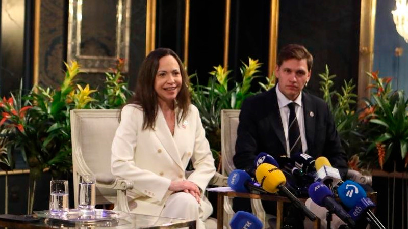 María Corina Machado confirma que recibió ayuda de EEUU para salir de Venezuela 