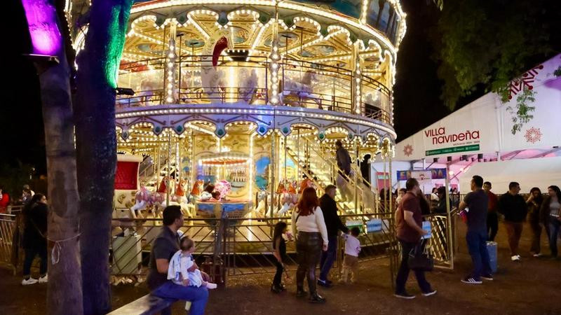 Juegos mecánicos de la Villa Navideña disponibles desde el 13 de diciembre: Sectur 