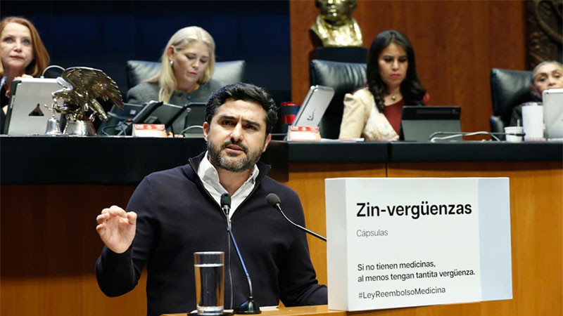 Llama Agustín Dorantes a los senadores de Morena a dejar de intentar resolver los problemas de México con ocurrencias y a punta de modificaciones legales 