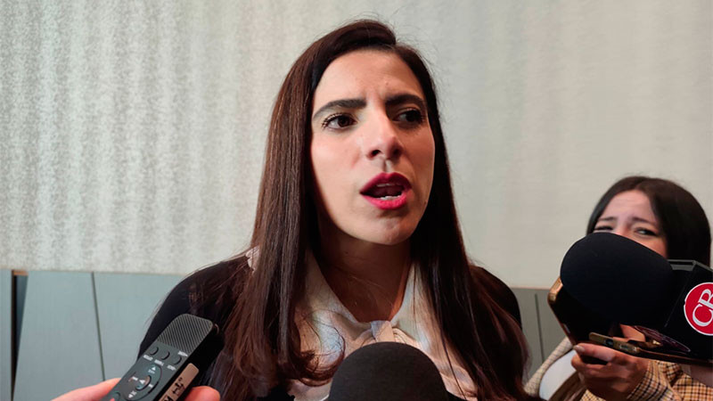 Habrá sesiones la próxima semana para concluir pendientes legislativos: Giulianna Bugarini 