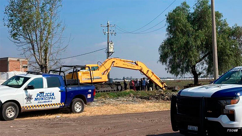 Siguen las investigaciones tras el homicidio de cinco personas aún sin identificar, en la comunidad de Santiaguillo de Flores de Salamanca, Guanajuato 